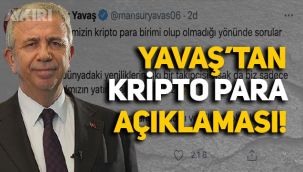 Mansur Yavaş açıkladı: ABB'nin kripto parası var mı?