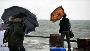 Meteoroloji'den kuvvetli rüzgar ve fırtına uyarısı