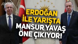 Optimar anketi: Erdoğan'la yarışta Mansur Yavaş öne çıkıyor