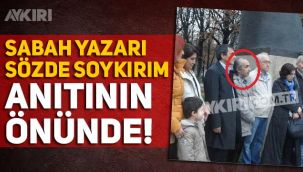 Sabah'ta sözde soykırım skandalı büyüyor! Mehmet Çek sözde soykırım anıtında!
