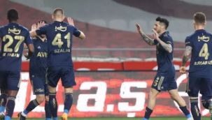 Şampiyonluk iddiasını sürdüren Fenerbahçe, Gaziantep FK'yı 3-1'le geçti