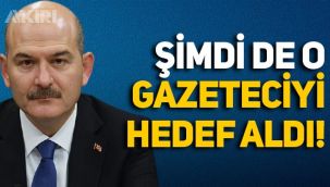 Süleyman Soylu, gazeteci Barış Pehlivan'ı hedef aldı!