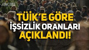 TÜİK'e göre işsizlik oranı yüzde 13.4 oldu, genç işsizlik yüzde 26,9'a çıktı!