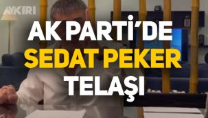 AK Parti'de Sedat Peker telaşı!