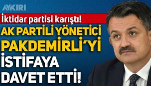 AK Partili yönetici, Tarım Bakanı Pakdemirli'yi istifaya davet etti