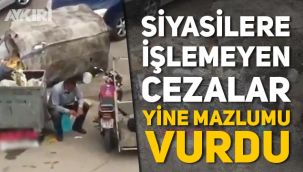 Ankara'da çöp toplayıcısına kesilen cezaya tepkiler büyüyor!