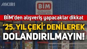 BİM'den alışveriş yapacaklar dikkat: