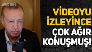 Erdoğan, 'Yalan Üretim Merkezi' videosunu izleyince ağır konuşmuş