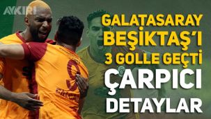 Galatasaray, Lider Beşiktaş'ı devirdi
