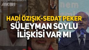 Hadi Özışık kimdir? Hadi Özışık - Süleyman Soylu - Sedat Peker ilişkisi var mı?