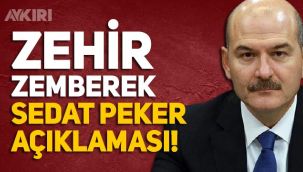 İçişleri Bakanlığı'ndan zehir zemberek Sedat Peker açıklaması
