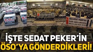 İşte Sedat Peker'in Suriye'ye TIR'larla gönderdiği o askeri yardımlar!