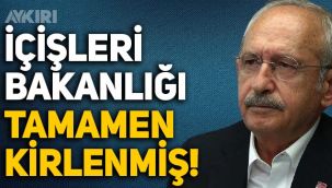 Kemal Kılıçdaroğlu: Mafya batağına battılar, İçişleri Bakanlığı tamamen kirlenmiş!