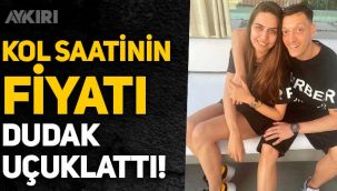 Mesut Özil ve Amine Gülşe'nin kol saatleri 10 milyon TL!