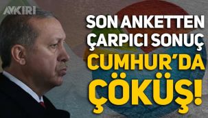 Metropoll anketi: AK Parti ve MHP bloğunda çöküş, kararsız ve protesto oyları belirleyici!