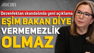 Ruhsar Pekcan'ın dezenfektan skandalına alkol fiyatlı savunma!