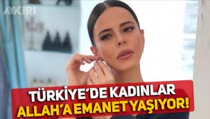 Şarkıcı Simge: Bu ülkede kadınlar olarak Allah’a emanet yaşıyoruz