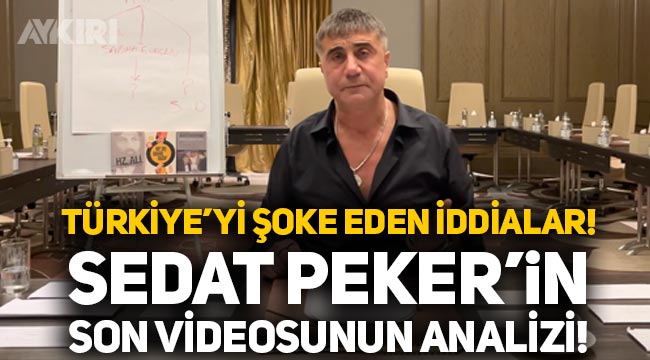 Sedat Peker 7. videosunu yayınladı: Uğur Mumcu cinayeti, Binali Yıldırım'ın oğlu, Kutlu Adalı cinayeti