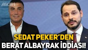 Sedat Peker'den Berat Albayrak iddiası: