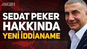 Sedat Peker hakkında Köfteci Yusuf iddianamesi hazırlandı 