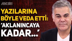 Sedat Peker'in Hadi Özışık ifşası sonrası Süleyman Özışık gazetedeki görevinden bu sözlerle ayrıldı!