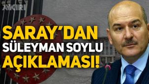 Sedat Peker'in iddialarının ardından Saray'dan Süleyman Soylu açıklaması!