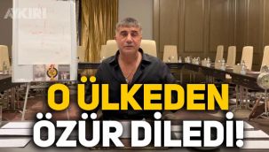 Sedat Peker, videoda bahsettiği Dominik'ten özür diledi!