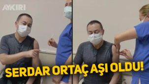 Serdar Ortaç koronavirüs aşısı oldu
