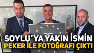 Süleyman Soylu'ya yakınlığıyla bilinen Murat Şahin'in, Sedat Peker ile fotoğrafları çıktı