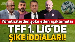 TFF 1. Lig'de şike iddiaları: Kulüp başkanlarından çarpıcı açıklamalar!