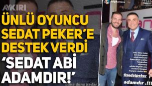 Tolga Karel, Sedat Peker ile olan fotoğrafını paylaştı: