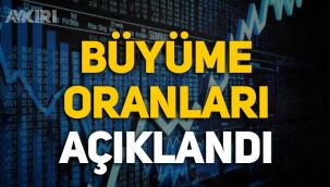 TÜİK'e göre büyüme oranları açıklandı