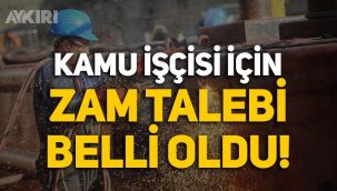 Türk-İş ve Hak-İş'in kamu işçisi için zam talebi belli oldu