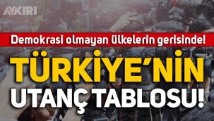 Türkiye'nin utanç tablosu: Basın özgürlüğünde demokrasi olmayan ülkelerin gerisinde!