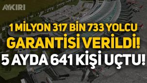1.3 milyon yolcu garantisi verilen Zafer Havalimanı'nda 5 ayda 641 yolcu uçtu!