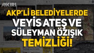 AKP'li Esenler ve Üsküdar belediyelerinde