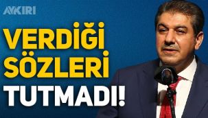 AKP'li Tevfik Göksu, belediyesinde verdiği sözlerin hiçbirini tutmadı!