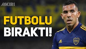 Arjantinli yıldız Carlos Tevez, futbolu bıraktı!