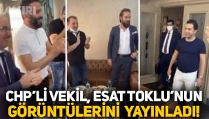CHP'li vekil, Ankara Bölge İdare Mahkemesi Başkanı Esat Toklu'nun görüntülerini yayınladı