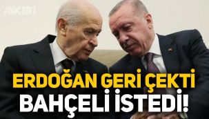 Devlet Bahçeli, Erdoğan'ın karşı çıktığı siyasi etik yasasının çıkmasını talep etti!