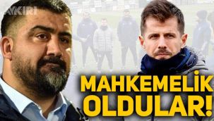 Emre Belözoğlu ve Ümit Özat mahkemelik oldu!