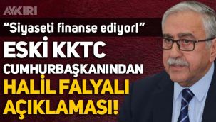 Eski KKTC Cumhurbaşkanı Mustafa Akıncı'dan Halil Falyalı açıklaması: