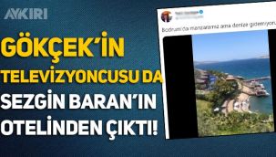 Gökçek'in televizyoncusu Tahir Sarıkaya da Sezgin Baran Korkmaz'ın otelinden çıktı!