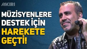 Haluk Levent'ten normalleşme kararı çıkmayan müzisyenlere destek!
