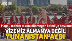 Mehteran takımı dönmeyen belediyenin başkanı: 
