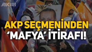 Metropoll anketi: AK Parti seçmeninden 'mafya' itirafı!