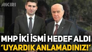 MHP, Atila Kaya ve Suat Başaran'ı hedef aldı: