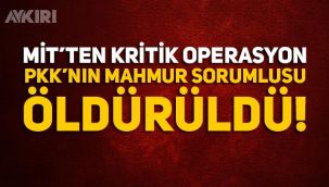 MİT'ten kritik operasyon: PKK'nın Mahmur sorumlusu öldürüldü