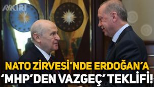 NATO Zirvesi'nde Erdoğan'a