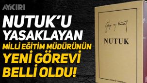 Nutuk'u yasaklayan Çamlıyayla Milli Eğitim Müdürü, aynı şehre öğretmen olarak atandı!